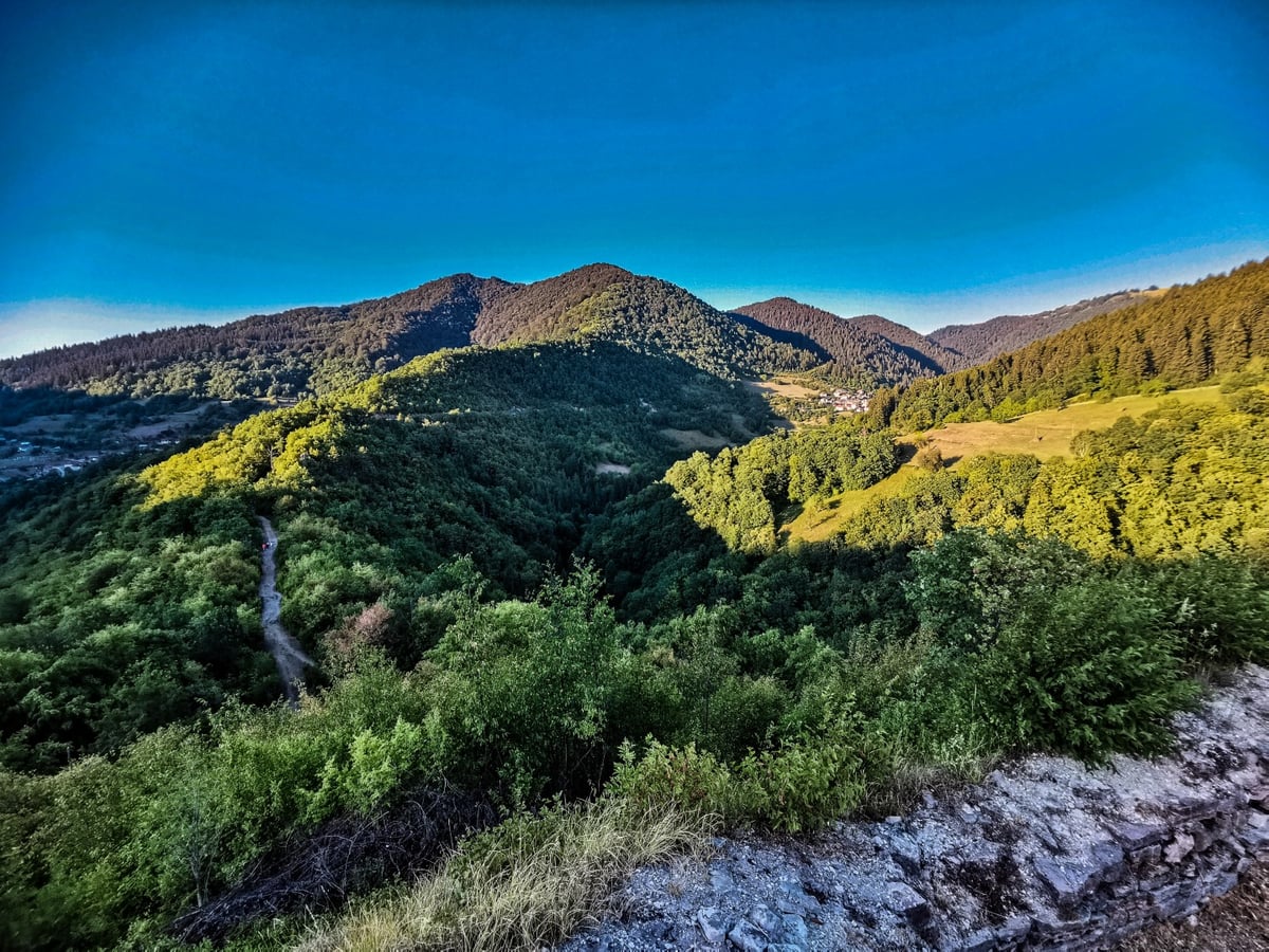 View of Mijakovići village from Bobovac