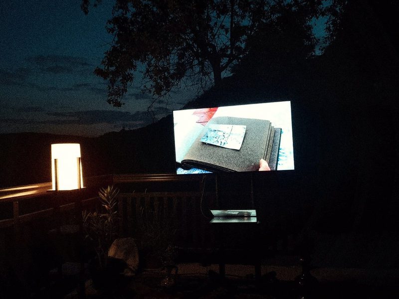 Before the screening, and the film on the terrace · 21 June 2026